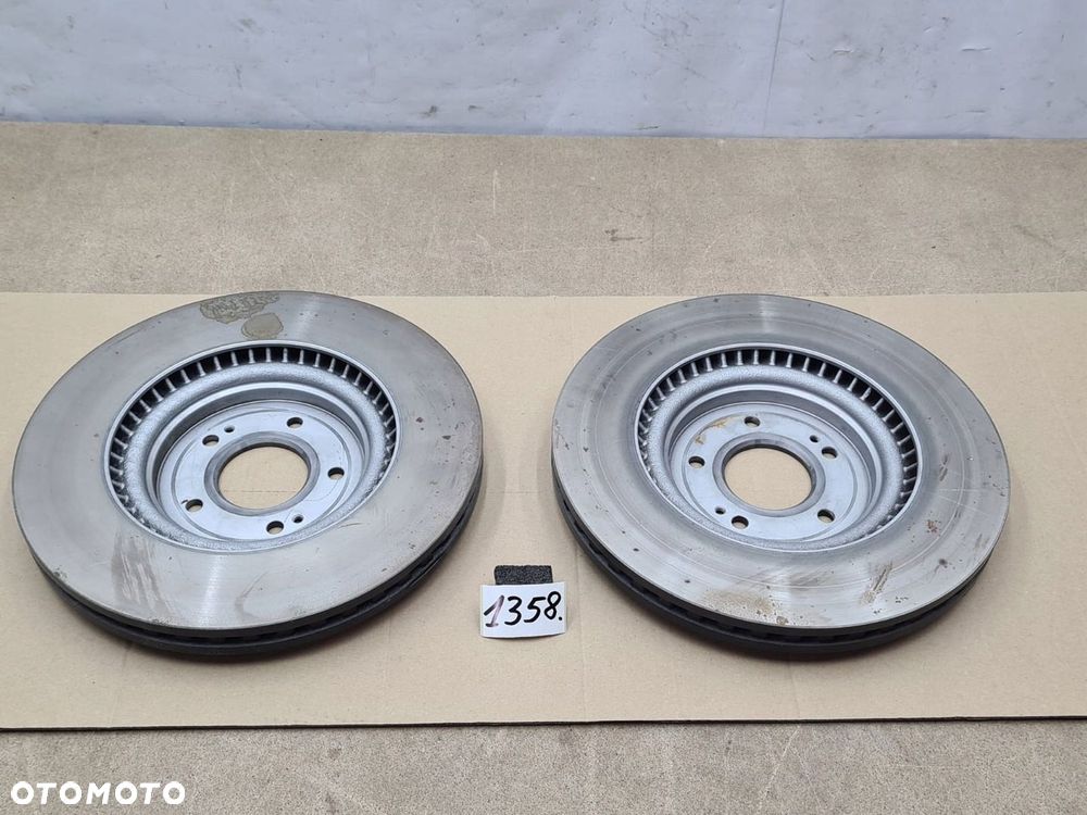 Tarcze hamulcowe wentylowane 2 szt Kia Hyundai - 7