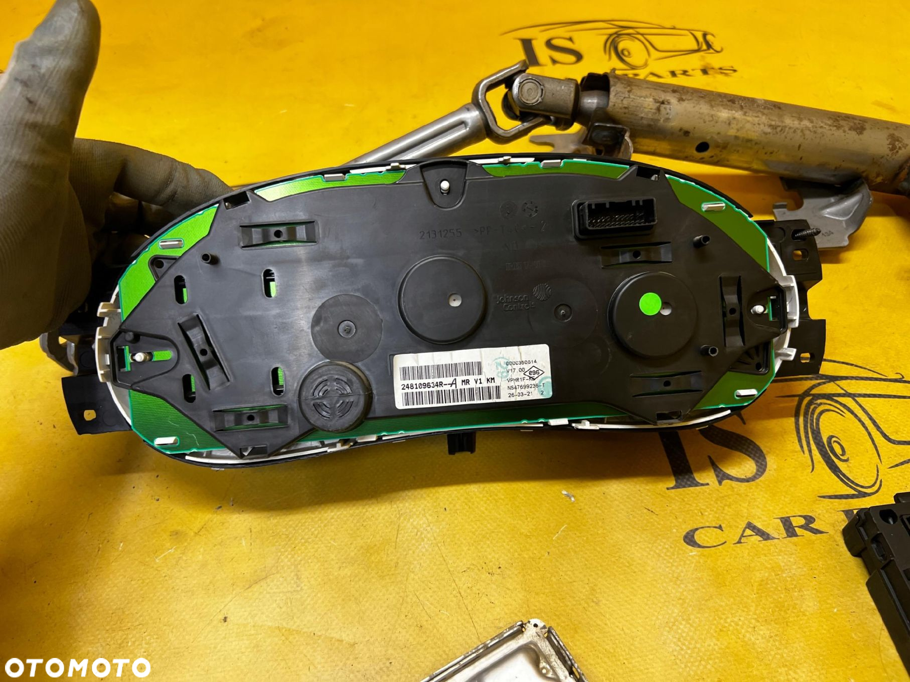 ZESTAW STARTOWY BCM ECU KOLUMNA ZEGARY KLUCZYK DACIA DOKKER 1.5 BLUE DCI EU - 10