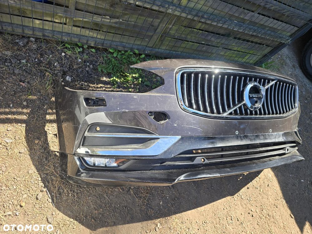 Volvo v90 s90 inscription  zderzak przód grill kratki - 2