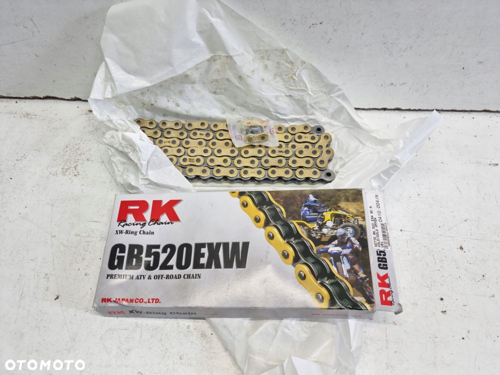 rk gb 520 exw 94 honda husqvarna łańcuch napędowy złoty - 1