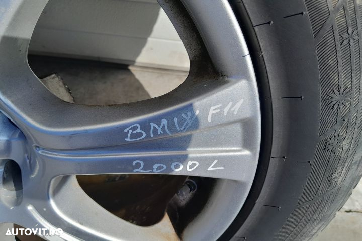 Jante aliaj cu anvelope 18 - set 245/50 R18 BMW Seria 5 F11  [din 200 - 3