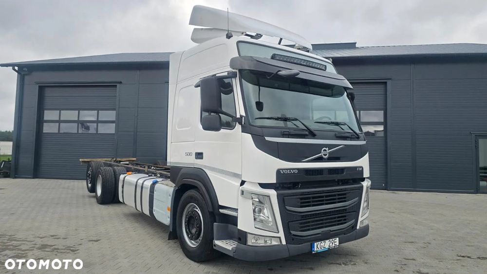 Volvo FM 500 6x2 do zabudowy laweta platforma beczka mleko niski przebieg! super stan - 1