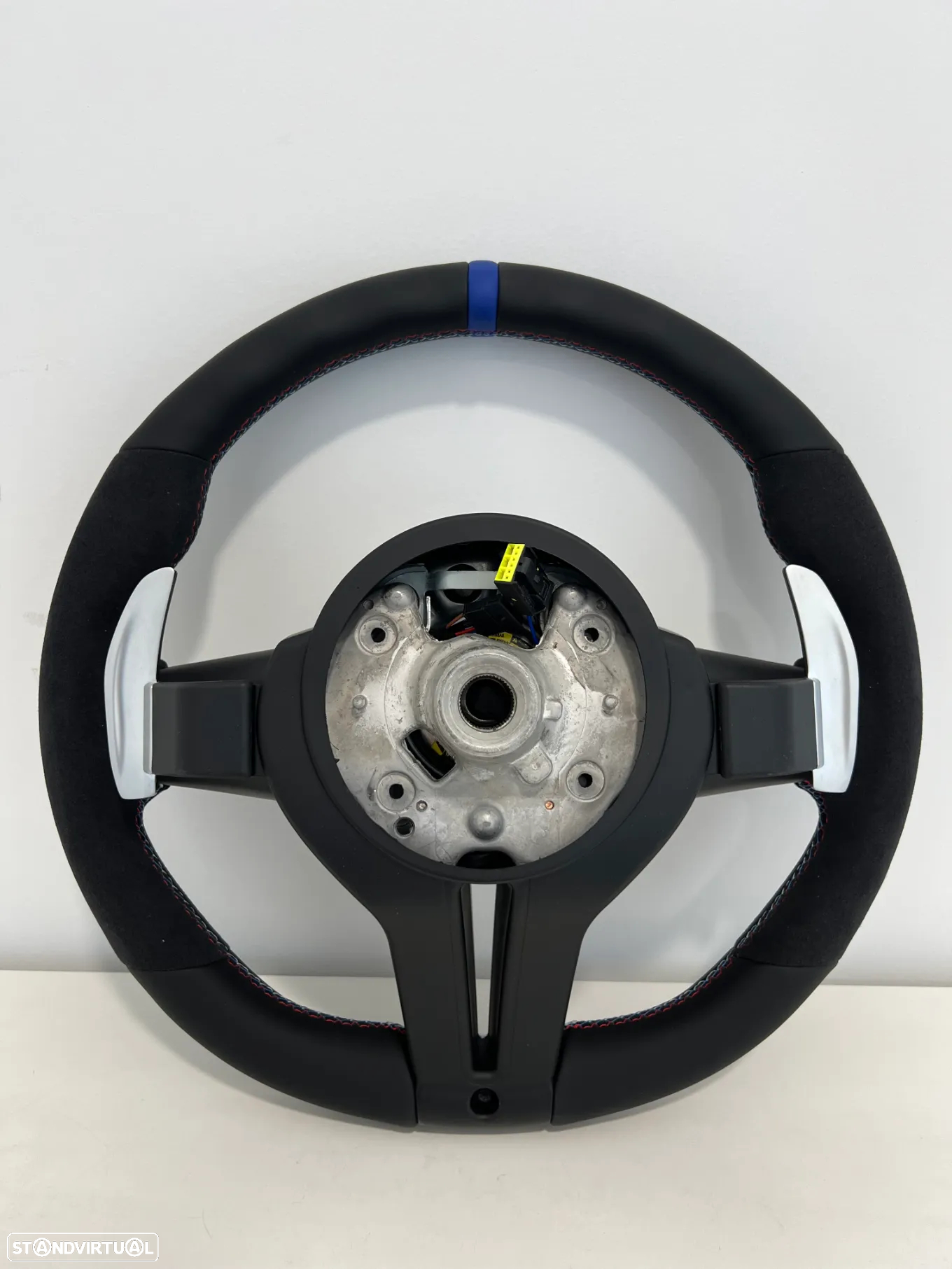 Volante Alcântara Pack M com patilhas Bmw F20/ F30 / F31 - 3