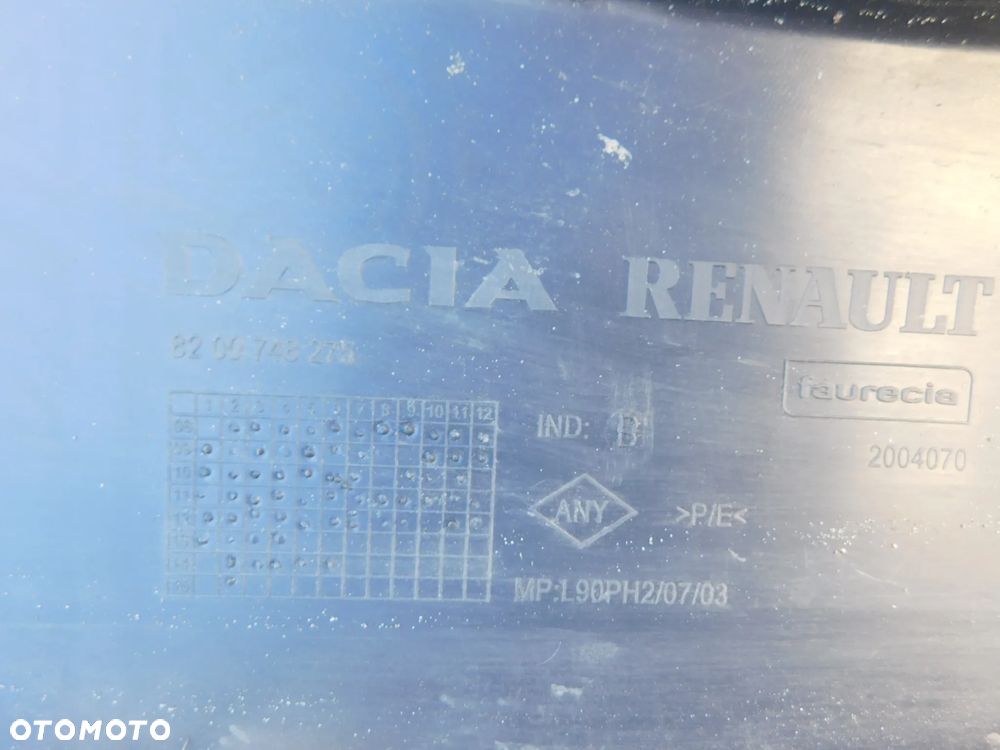 zderzak przód przedni DACIA LOGAN MCV LIFT 09-12 - 13