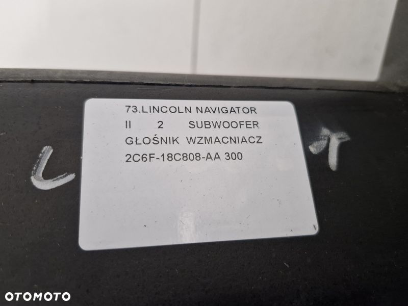 lincoln navigator 2 ii subwoofer głośnik wzmacniacz 2c6f-18c808-aa - 3