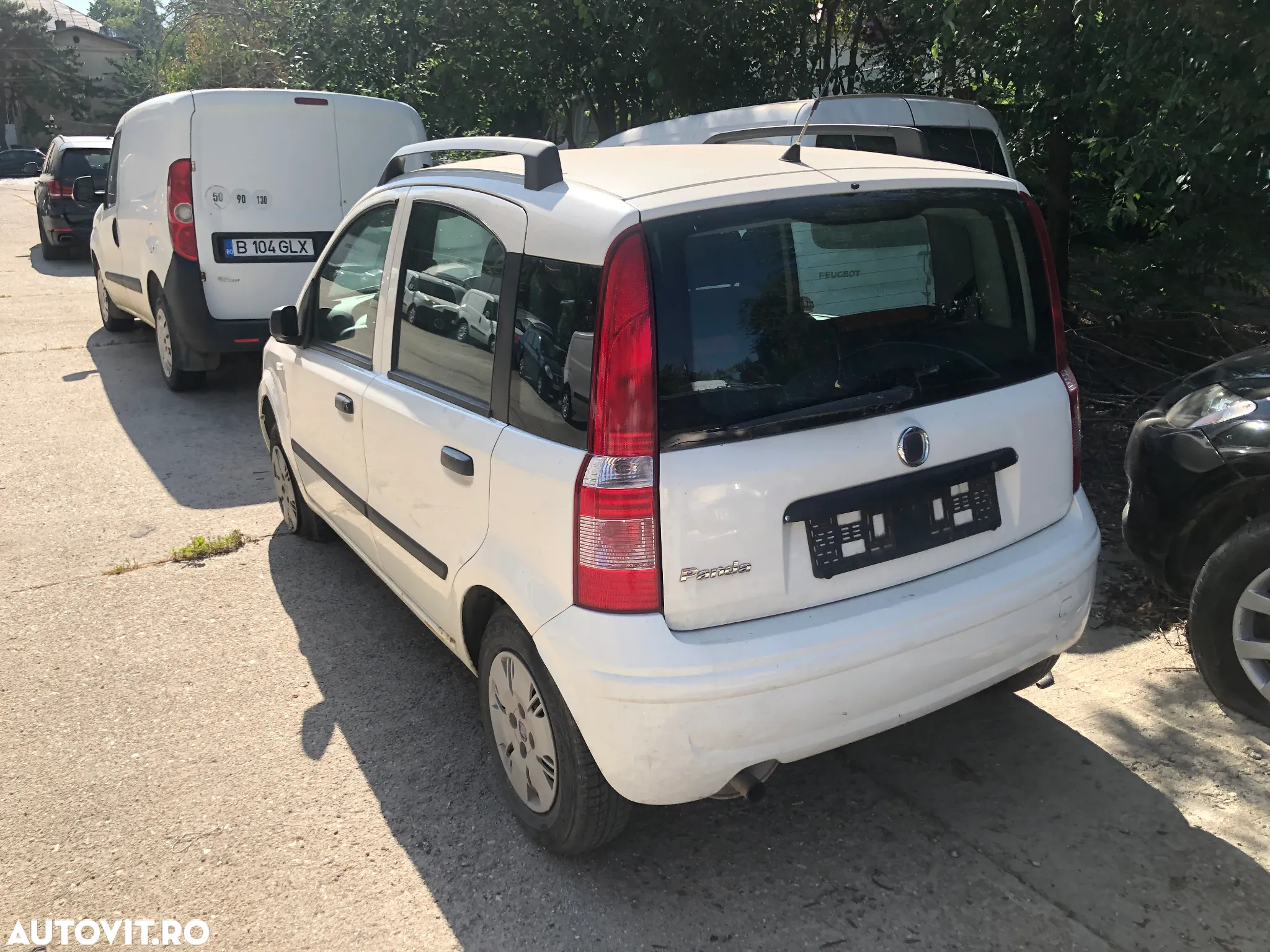 Dezmembrez Fiat Panda alb 1.3 diesel 2006 - 4