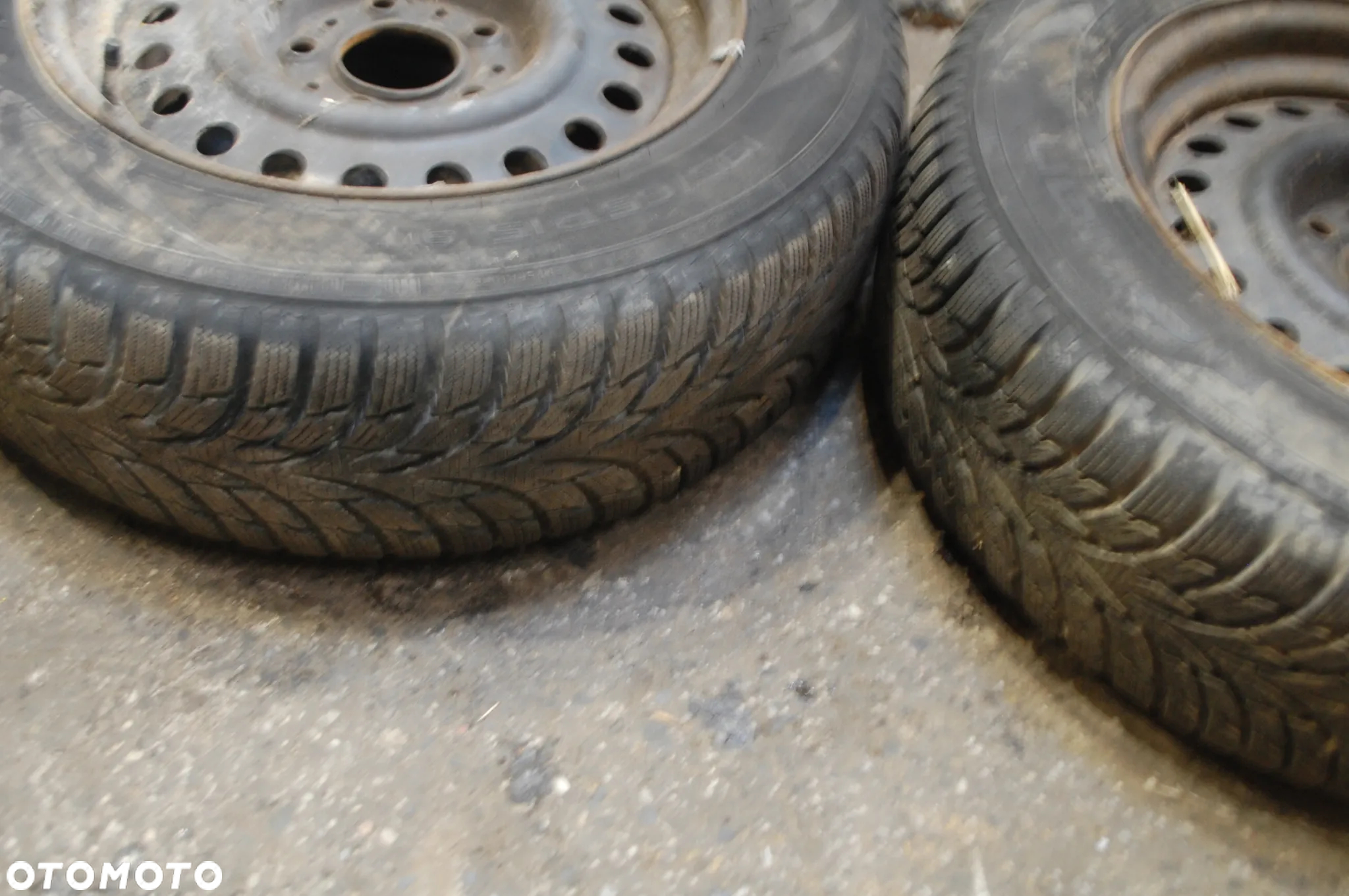 FELGI STALOWE + OPONY ZIMOWE 6230A 5X120 ET20 6.5J 195/65R15 BMW E46 E36 - 6