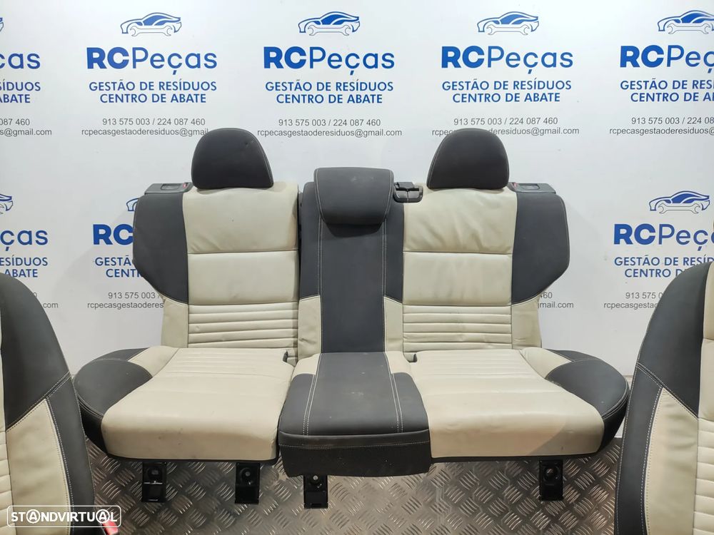 Conjunto de bancos em pele Volvo S40 Mk2 Facelift R-design - 4