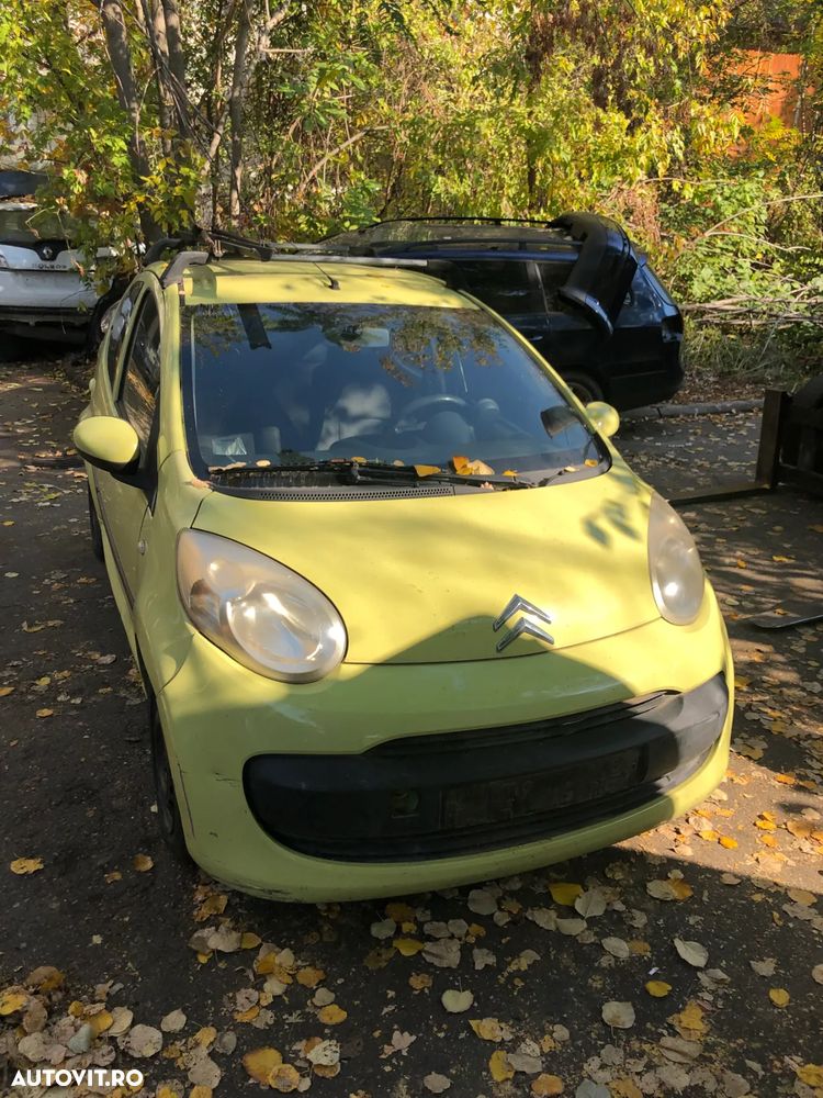 Dezmembrez Citroen C1 galben 4 usi 2007 1,4 HDI - 8