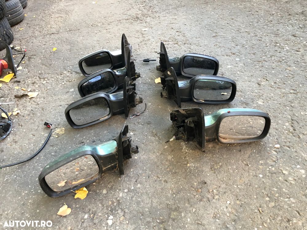 Oglinda stanga/Oglinda dreapta Renault Megane II verde albastru gri negru - 8