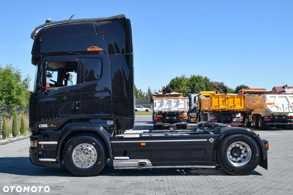 Scania R520 V8 / EURO 6 / FULL AIRMATIC / RETARDER / KLIMATYZACJA / ACC / 2 ZBIORNIKI PALIWA / ALUFELGI / LEDY / FULL SPOILERY / WERSJA PREMIUM / SPROWADZONA - 5