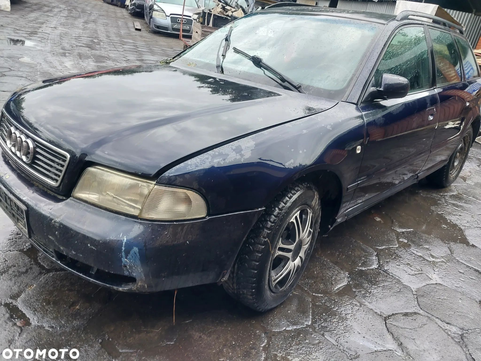 Audi A4 B5 Kombi Avant silnik kompletny 1.9 AHU 90KM skrzynia biegów DVS drzwi lewe przód tył błotnik lewy klapa bagażnika zderzak maska LZ5L hak holowniczy szyba kierownica skórzana tunel środkowy panel maglownica turbina mcperson belka tył tylna dekory drewniane stacyjka schowek zacisk hamulcowy sprzęgło dwumasa CAŁY NA CZĘŚCI WSZYSTKIE CZĘŚCI - 1
