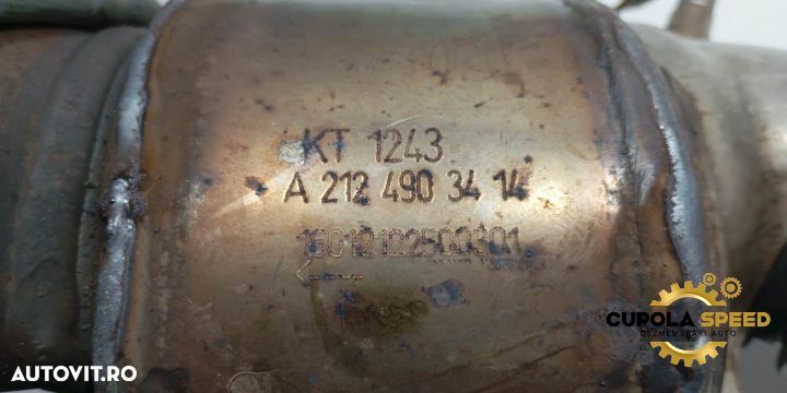 Carcasa catalizator DPF 2.2 CDI  A2124903414 Mercedes-Benz C-Class W2 - 2