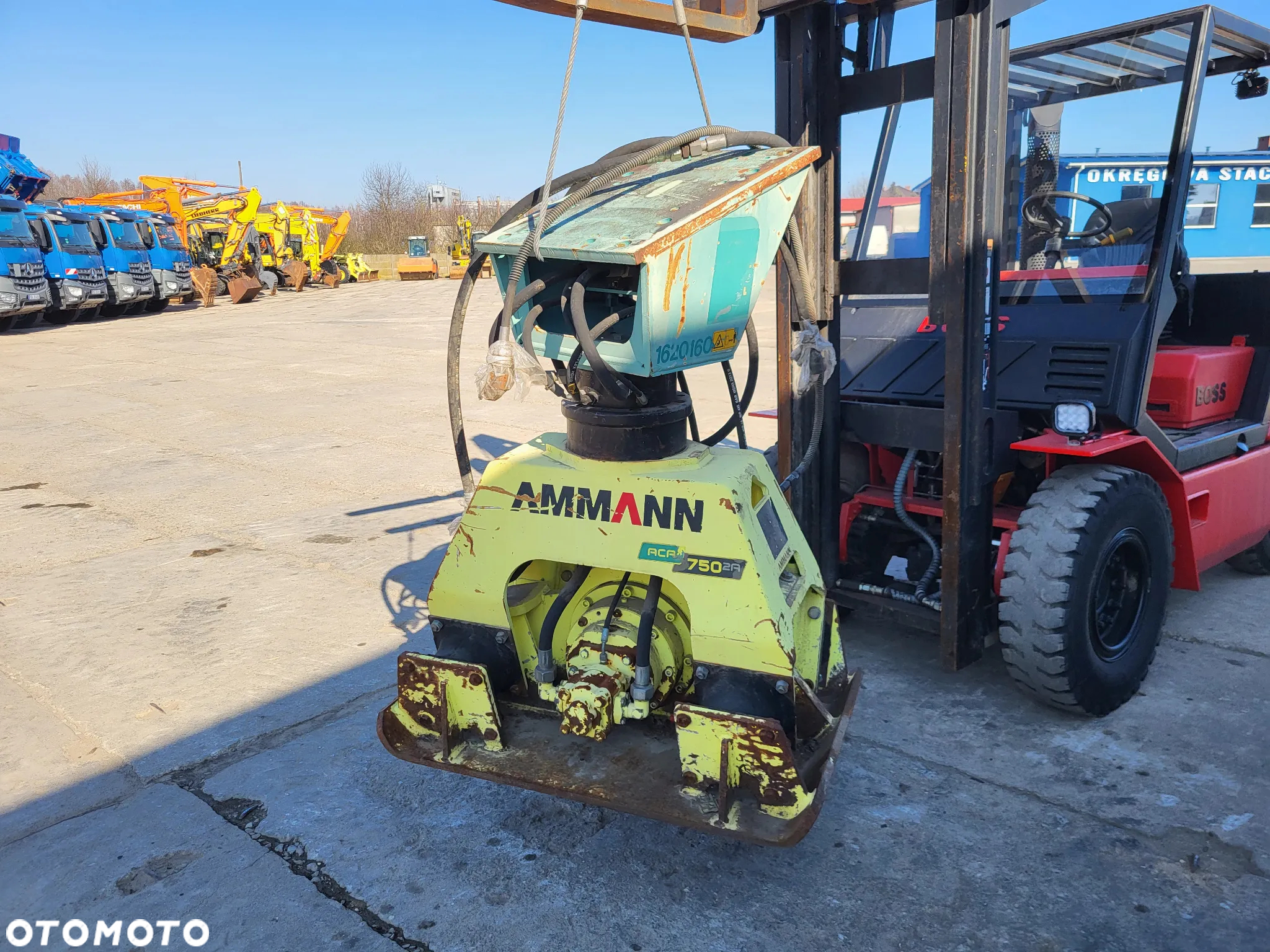 Bomag Ammann Zagęszczarka płyta wibracyjna hydrauliczna obrotowa - 9