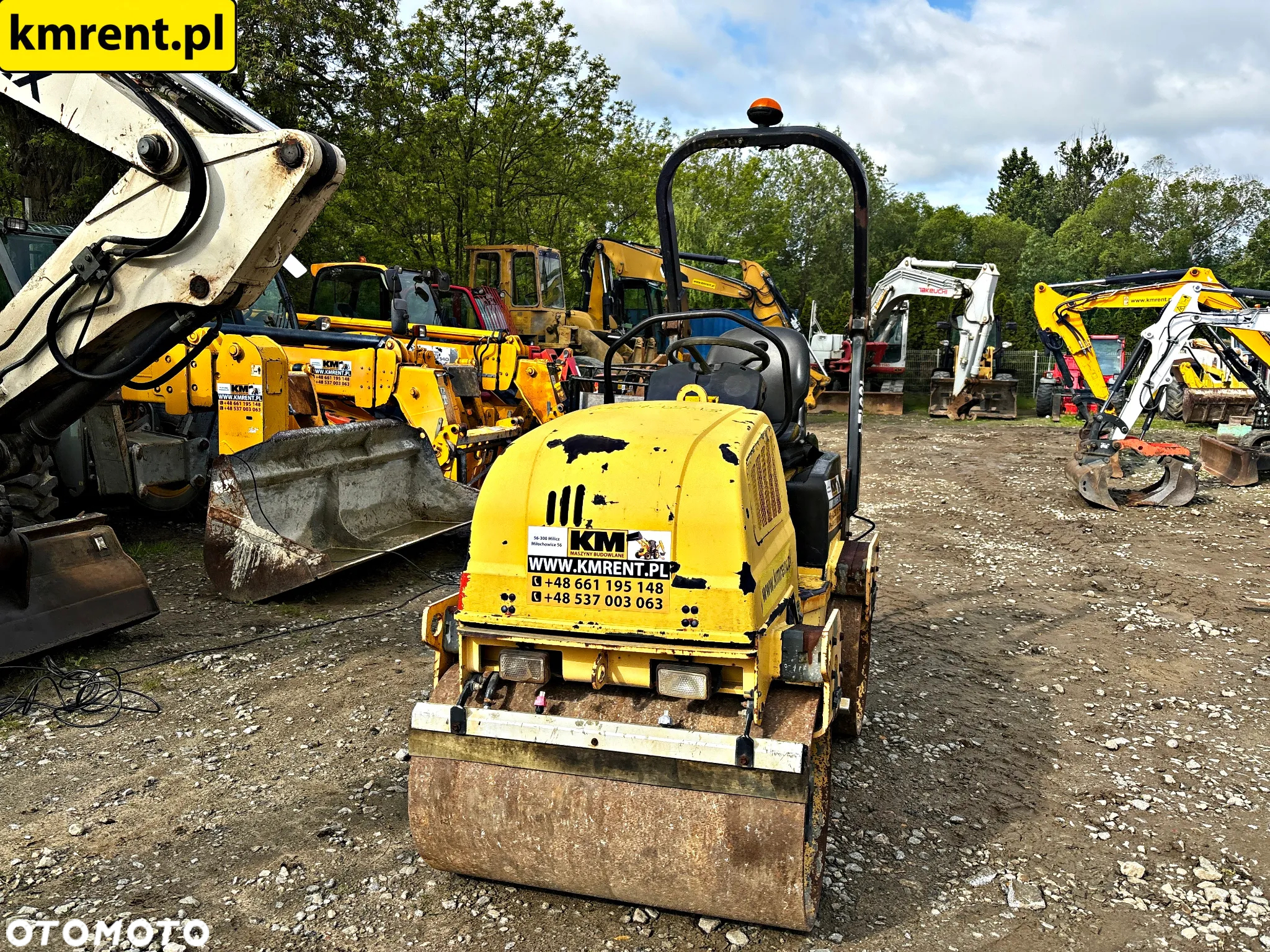 Dynapac CC100010 2007r. | BOMAG BW 80 100 HAMM HD8 - 6