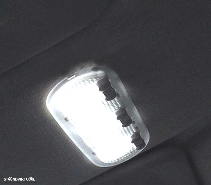 KIT COMPLETO 17 LAMPADAS LED INTERIOR PARA RENAULT MEGANE II 2 MK2 HATCHBACK 03-08 - 3