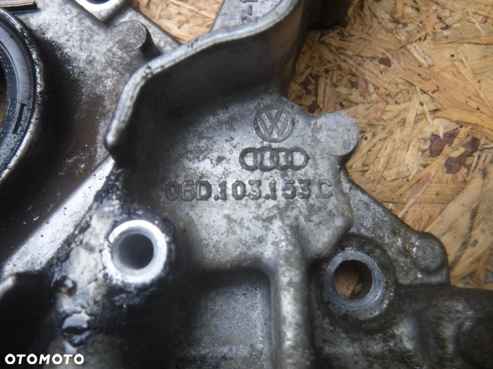 Vw Passat B6 Golf A3 S3  Skoda Seat Audi obudowa uszczelniacz walu  oslona 06D103153C BPY BWA AXX 2.0 TFSI 2.0T 200ps - 3