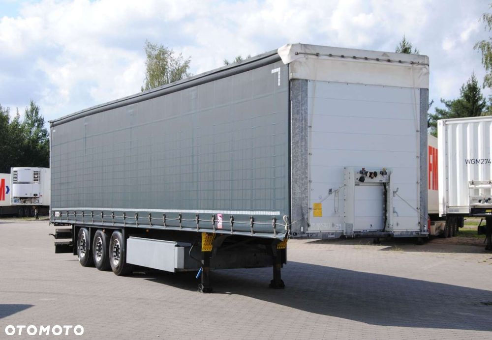 Schmitz Cargobull SCS, podnoszona oś x2, kosz paletowy - 2