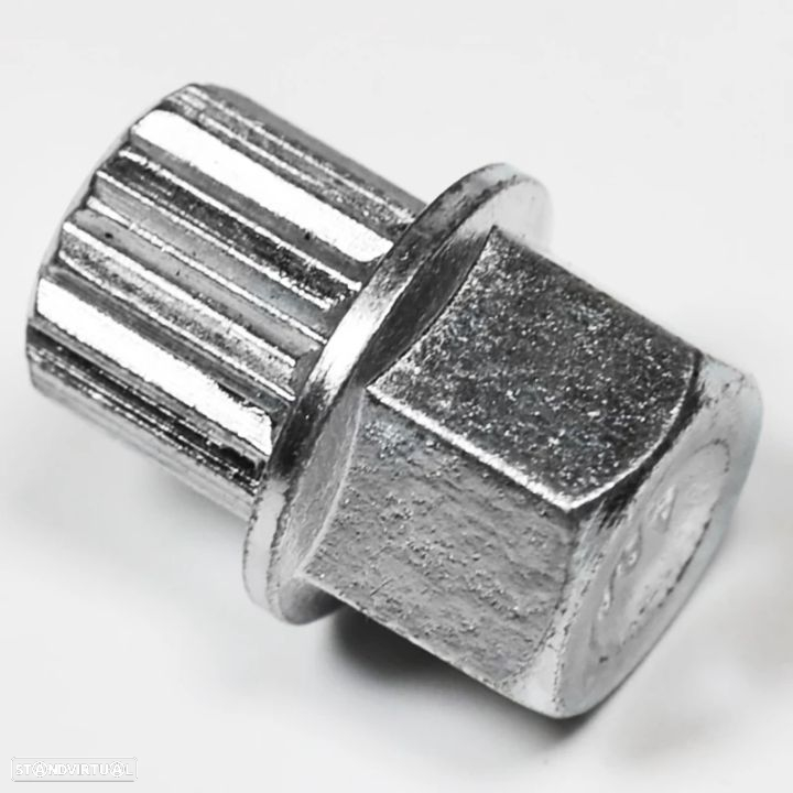 Conjunto de 4 Pernos de segurança c/ chave - M14x1,5mm - 2