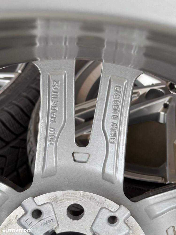 Vând jante originale BMW seria 1 F40 pe 17” cu anvelope de iarnă - 11