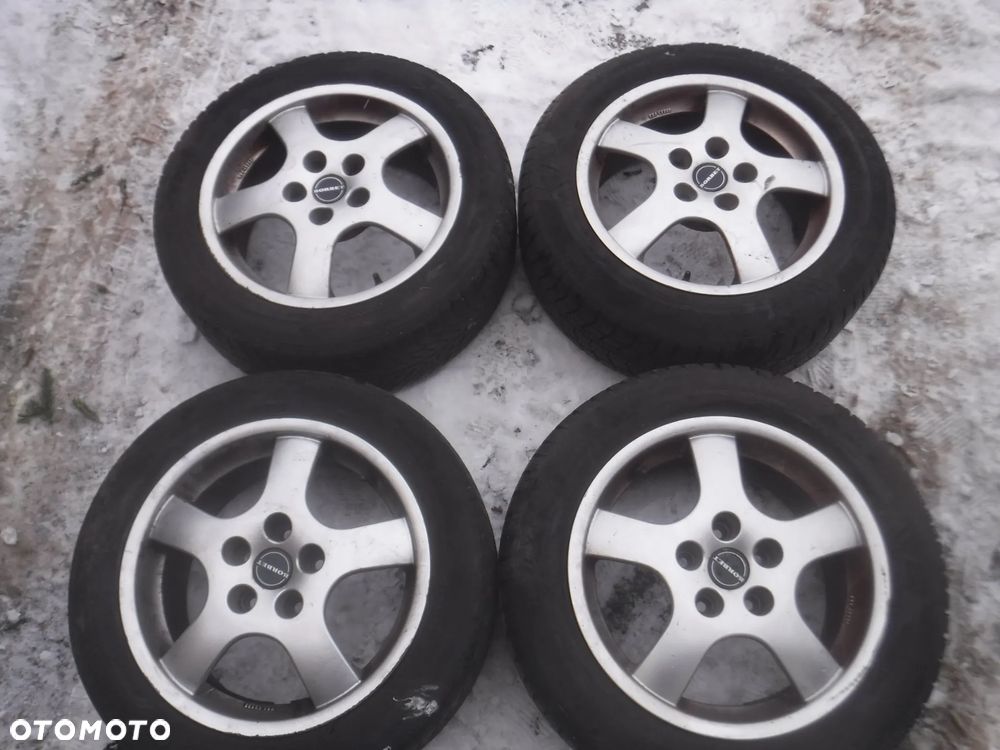 Seat VW Audi A6  Skoda Octavia  alufelgi BORBRT  16 5X112 opony zima 205/55/16 ET48 - 1
