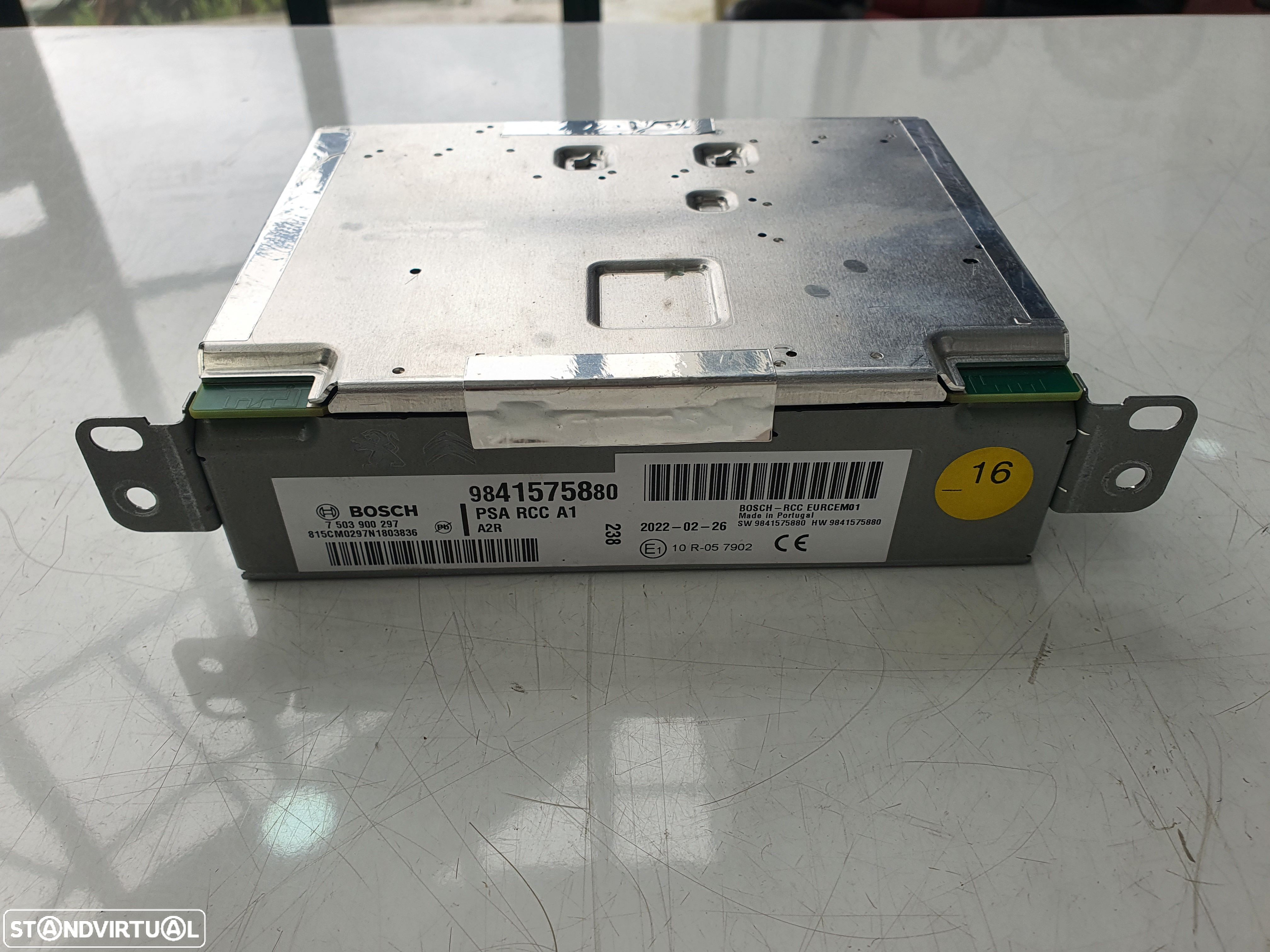 RADIO CITROEN C3 III/ 9841575880 - 1