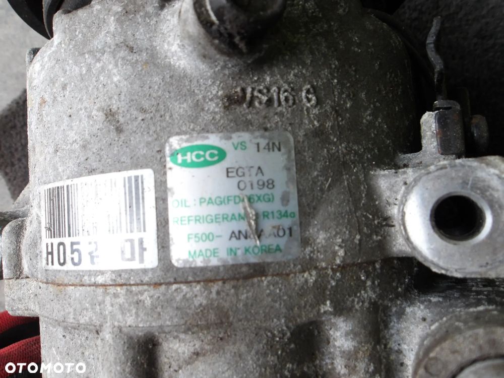 KOMPRESOR SPRĘŻARKA KLIMATYZACJI HYUNDAI F500AN8AA01 - 2