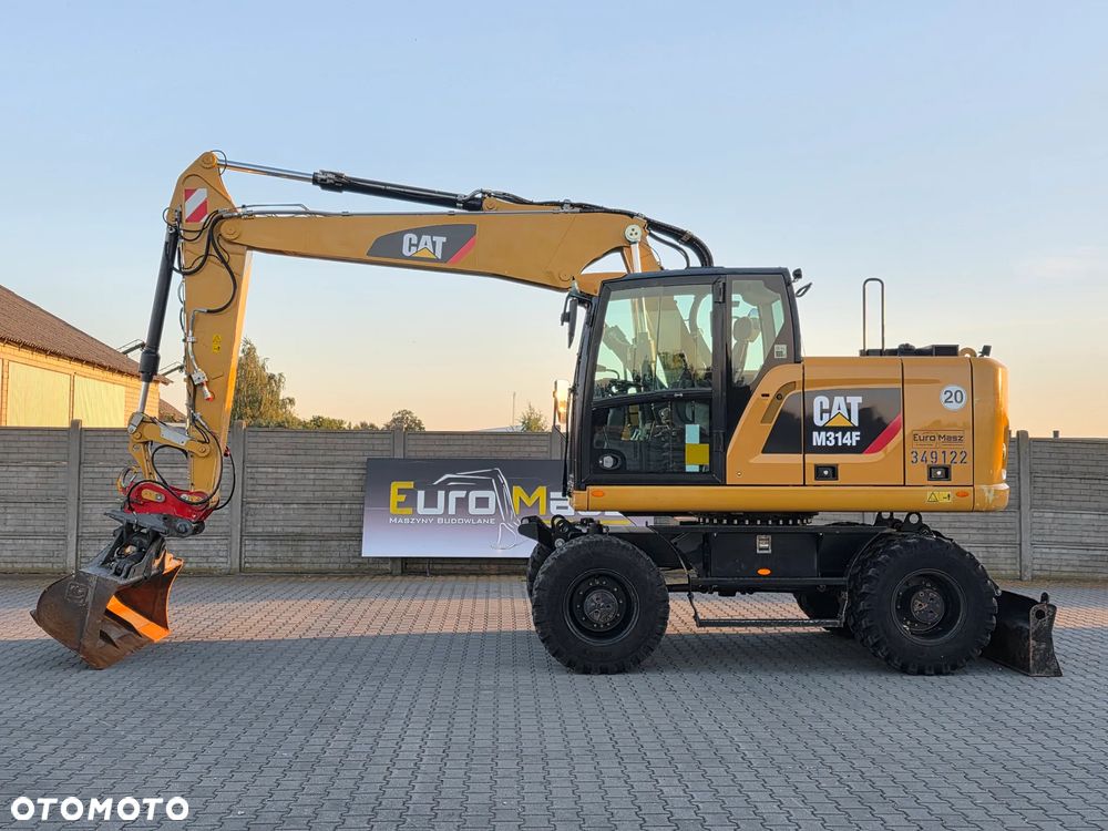 Caterpillar M314F, 2018 ROK, 4200 MTH, 2 ŁYŻKI - 2