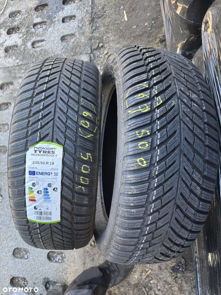 Nowe opony wielosezonowe 235/50/19 Nokian 2 sztuki 2025r