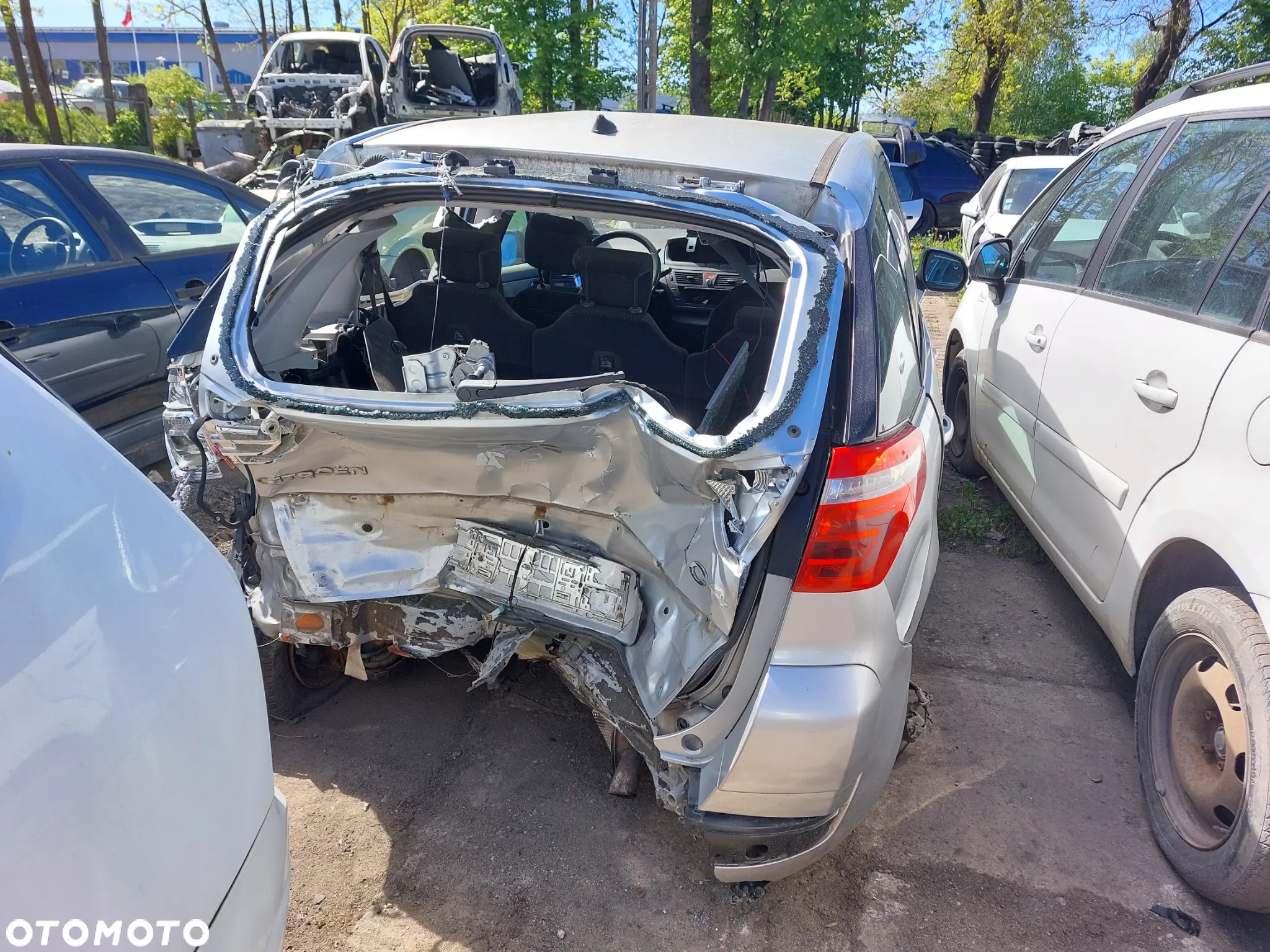 Drzwi CITROEN C4 PICASSO 1.6HDI 07R. maska,klapa,lampy... - 3