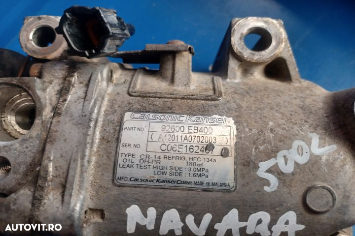 Compresor AC 92600EB400 MX1253 Nissan Navara D40 [2005 - 2010] - 2