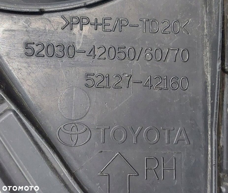 KRATKA RAMKA ZDERZAKA HALOGENU PRAWA TOYOTA RAV4 IV 15-18r LIFT - 3