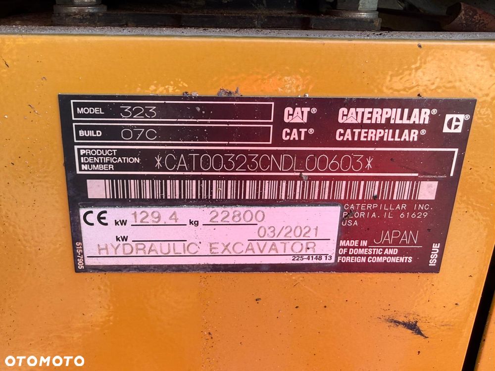 Caterpillar 323 - 19