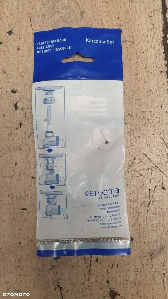Oryginalny kranik paliwa KARCOMA M12x1 Zündapp Hercules Puch - 5