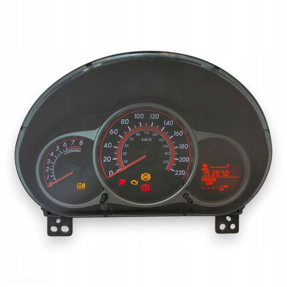 LICZNIK ZEGARY DBDL70B Mazda 2 DE DH 1.3 16V 1.5 16V Benzyna 153 970km - 1