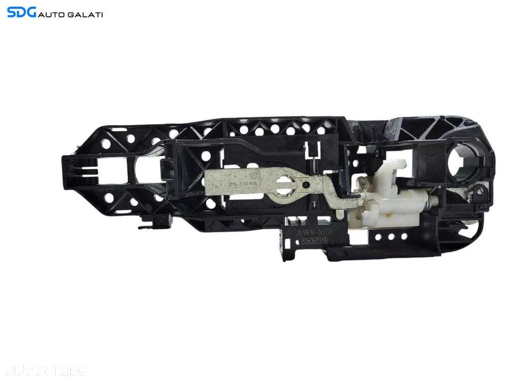 Suport Maner Usa Portiera Exterior Dreapta Fata Renault Fluence 2010 - 2016 Cod 806060041R [L7155] - 2