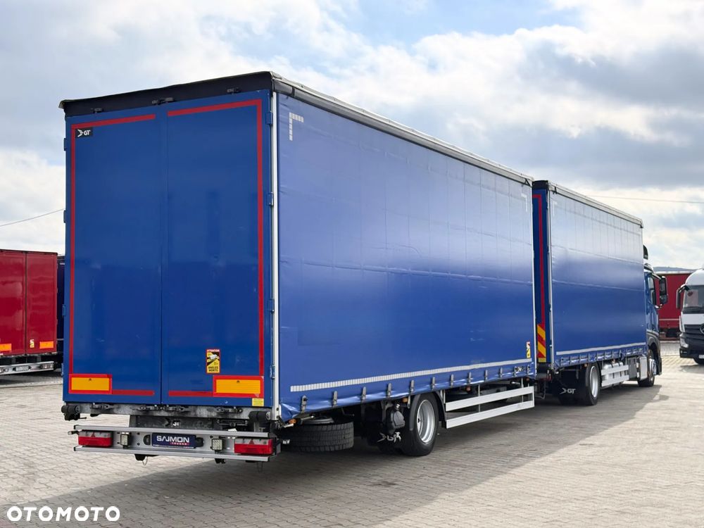Mercedes-Benz ACTROS F 1836 / ZESTAW TANDEM 120 M3 / PRZEJAZDOWY / 7,75 M + 7,75 M / SALON PL - 4