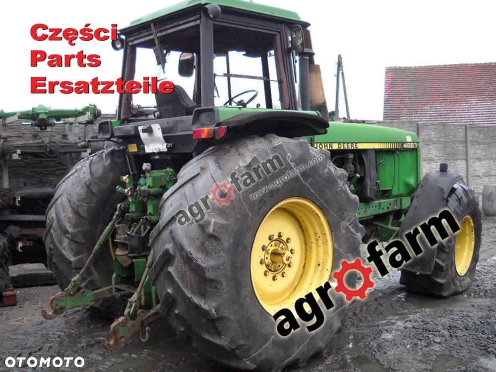 John Deere 4650 części, skrzynia biegów, silnik - 2