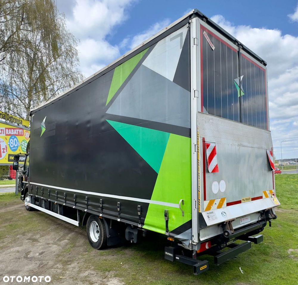 DAF LF 260 , WINDA ,18 EP, SALON PL ,Firanka obustronna + klamry, Bezwypadkowy  , Spanie z tyłu x2 , Dach otwierany , Drzwi - 7