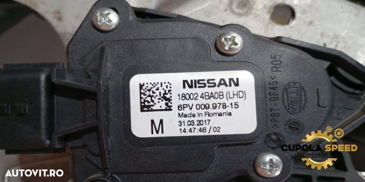 Pedala acceleratie 6PV009978-15 Renault Kadjar 1 [2015 - 2018] - 2