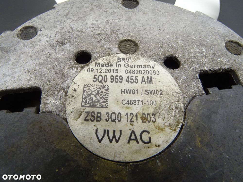 Wentylator wiatrak chłodnicy moduł chłodnica 5q0959455am audi a3 8v 2.0 tdi - 3