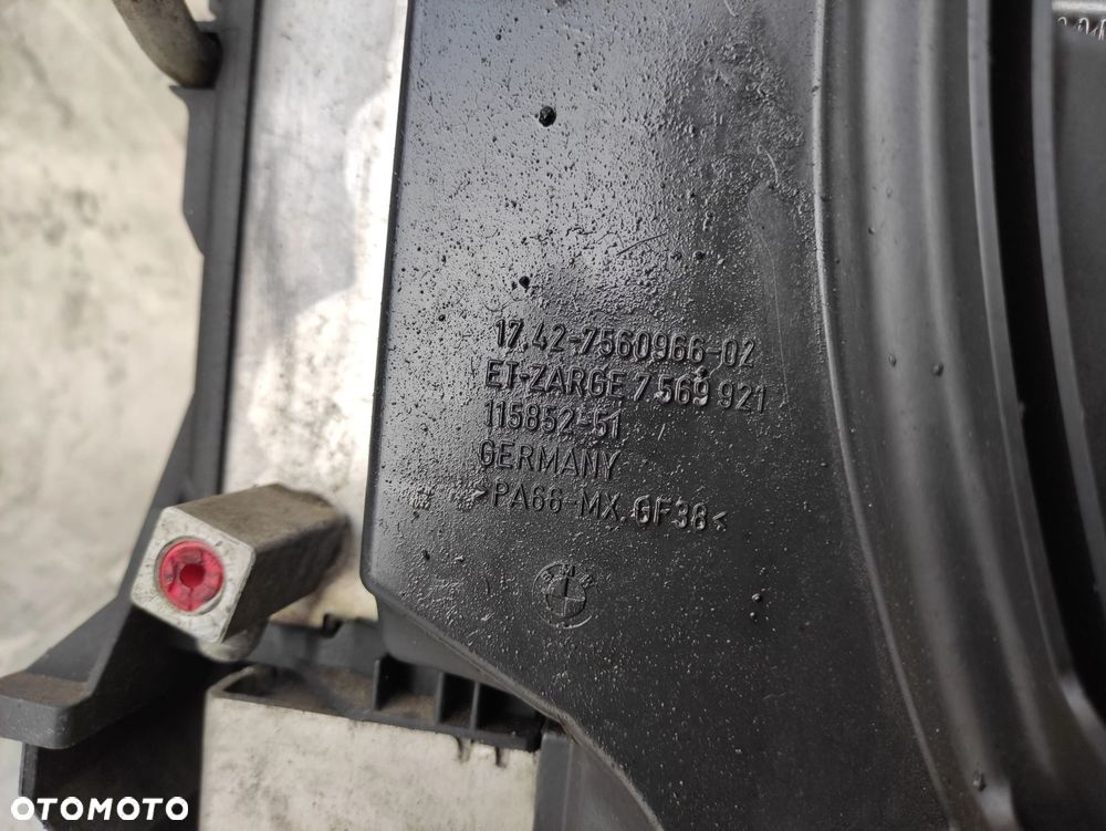 PAS PRZEDNI WZMOCNIENIE CZOŁOWE CHŁODNICE WIATRAK BMW E60 E61 535i N54B30 3.0 B - 16