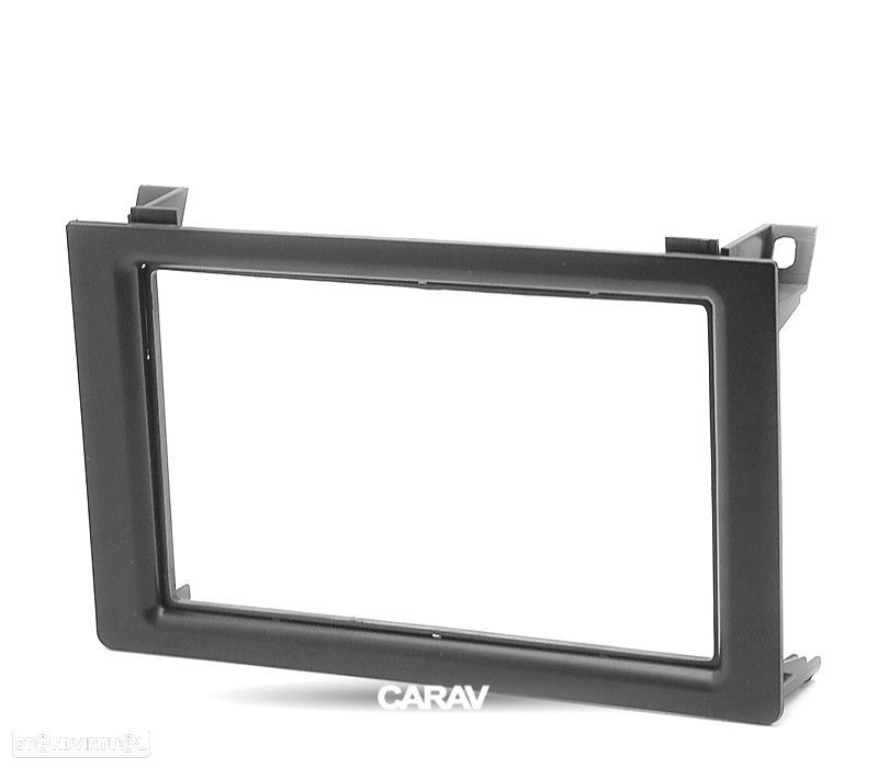 MOLDURA ADAPTADOR PRETA PARA RADIO 2-DIN PARA SAAB 9-3 - 5