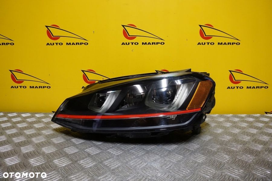VW GOLF VII GTI 2015- REFLEKTOR LAMPA XENON Z LED LEWA USA - 2