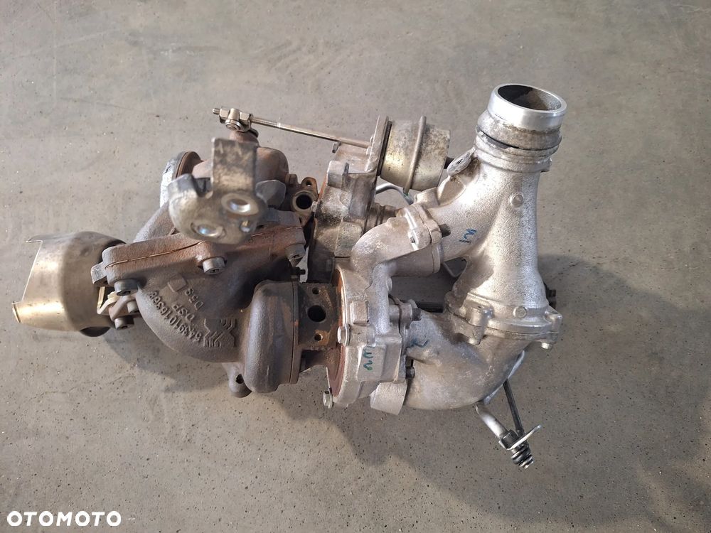 MERCEDES W212 W204 2.2 CDI TURBINA TURBOSPRĘŻARKA BITURBO A6510902880 A6510905780 - 2
