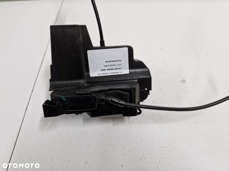 renault scenic 3 iii zamek drzwi lewy tył tylny 6 pin 825030005r - 4