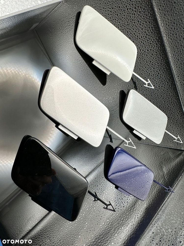 ZAŚLEPKA HAK / HOL PRZÓD A6 C6 S6 ALLROAD FACE-LIFT CZARNY LZ9Y 4F0807441B - 13