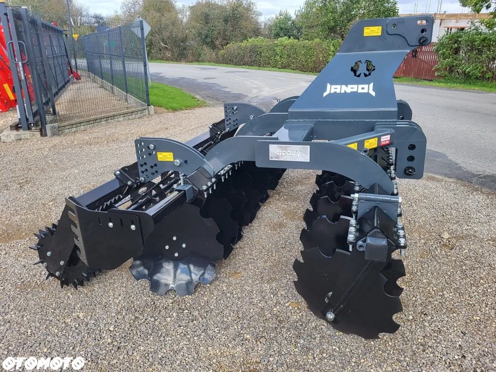 Talerzówka Brona Talerzowa HEAVY / CIĘŻKA wał Rura / Struna / Daszkowy / piasty bezobsługowe / obsługowe - 9