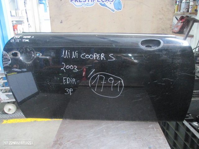 Porta POR1791 MINI COOPER S 2003 3P PRETO FD - 1