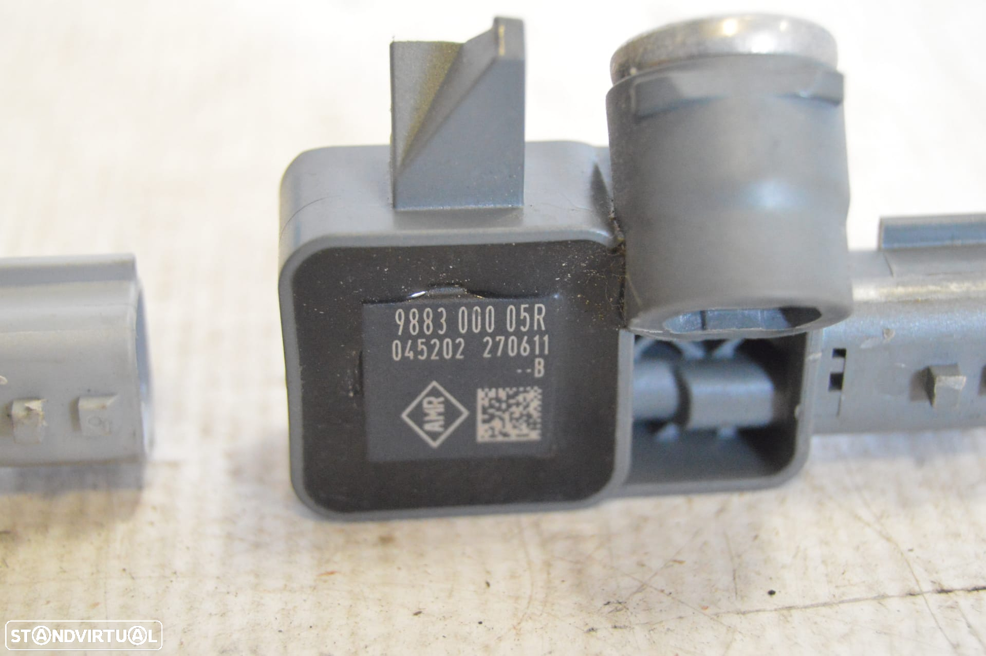 SENSOR SENSORES IMPACTO EMBATE COLISÃO AIRBAG 988312833R 988312833 04504 210611 04504210611 RENAULT MEGANE III 3 MK3 COUPE FASE I 1 DZ0 1 1.5 DCI 105CV K9K832 K9K 832 - 6